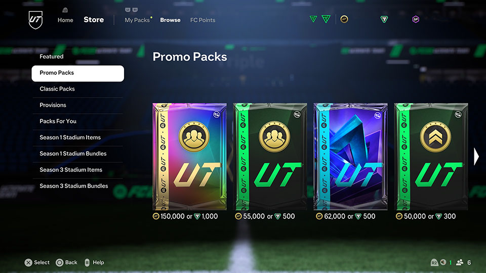 fc 25 packs