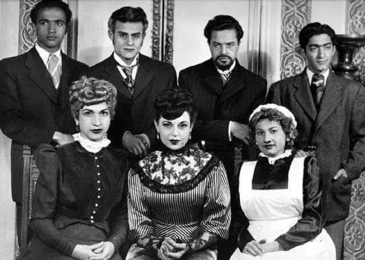 عکس/هنرمندان تئاتر ایران در دهه ی سی خورشیدی