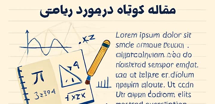 مقاله کوتاه در مورد ریاضی