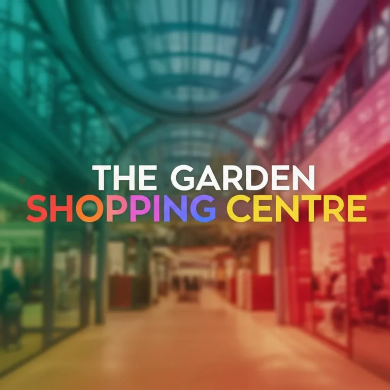 مرکز خرید گاردن(The Garden Shopping Centre)، با فضای رنگارنگ