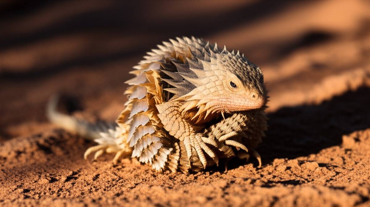 مارمولک چمبره زن آرمادیلویی (Armadillo Girdled Lizard) - معرفی کامل
