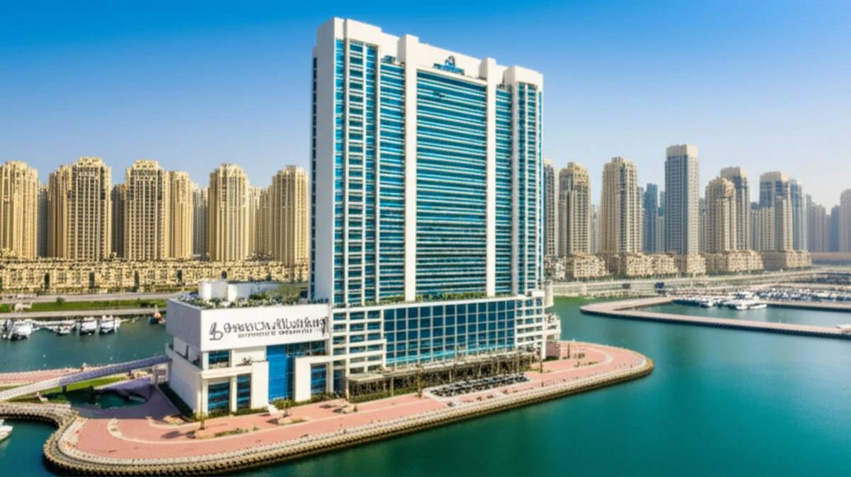 موقعیت هتل آرمادا بلوبی دبی: آدرس و دسترسی آسان