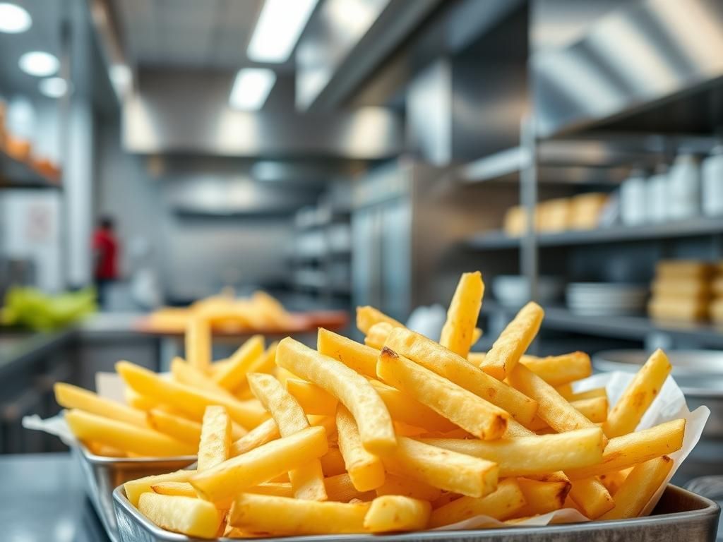 ضایعات | رستوران خرید سیب زمینی نیمه آماده برای رستوران