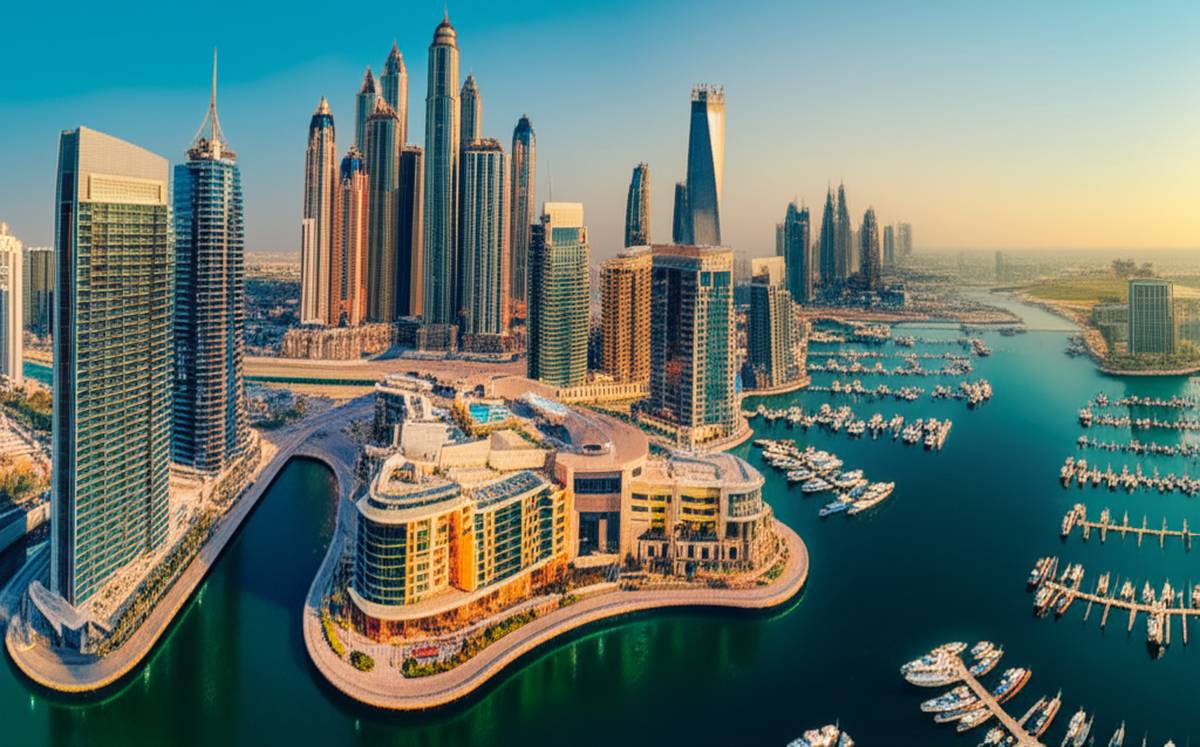 موقعیت دقیق مرکز خرید مارینا مال دبی | نقشه و آدرس کامل