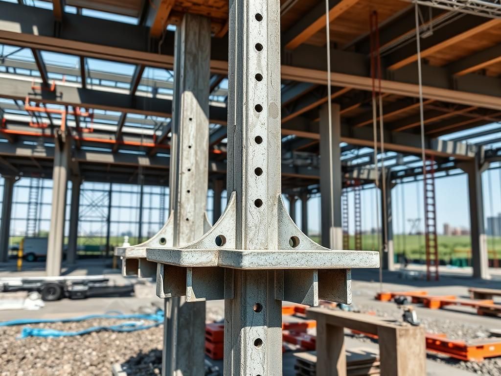 کاربرد نبشی پانچ در قالب‌بندی ستون؛ مزایا و استعلام قیمت لحظه‌ای