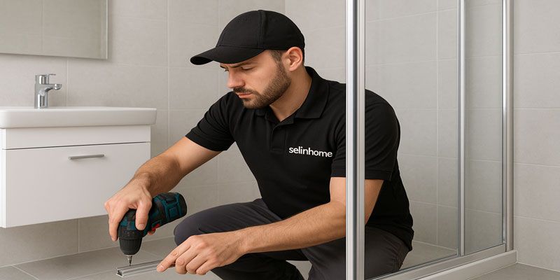 بهترین یراق آلات برای کابین دوش شیشه ای