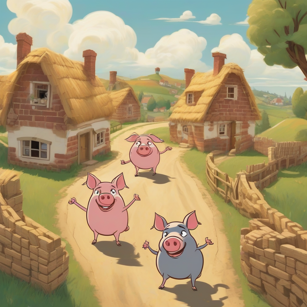 انیمیشن سه خوک فسقلی (Three Little Pigs) | نقد و معرفی جامع