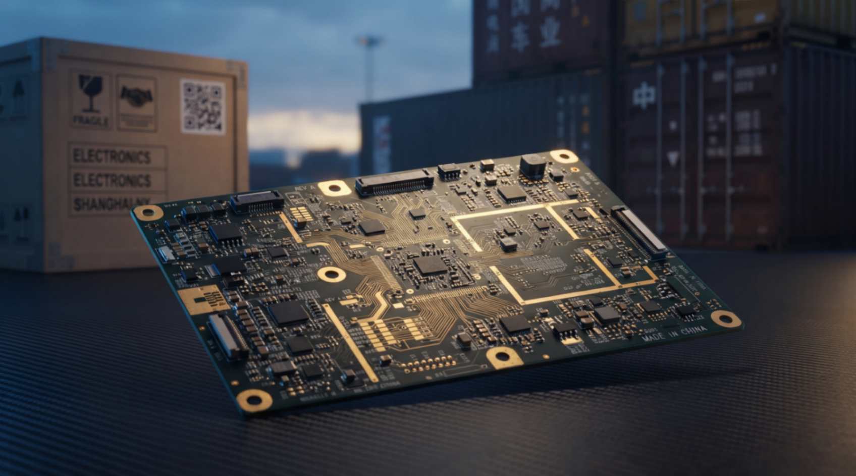 سفارش pcb از چین با قیمت روز و تحویل سریع
